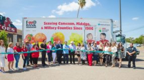 H-E-B food truck Texas donation to Rio Grande Valley foodbank